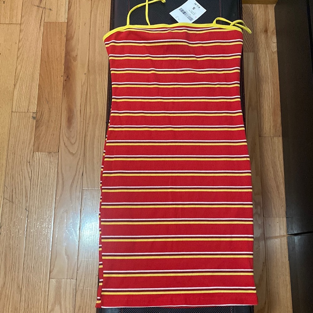 Ribbed knit dress